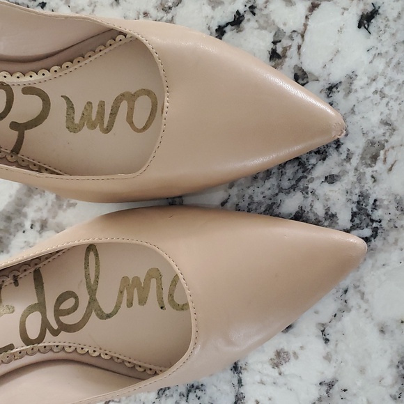 Leather Hazel Tan Sam Edelman Heels - Picture 9 of 10